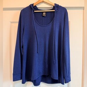 Bobeau Deep Blue Women's Hoodie